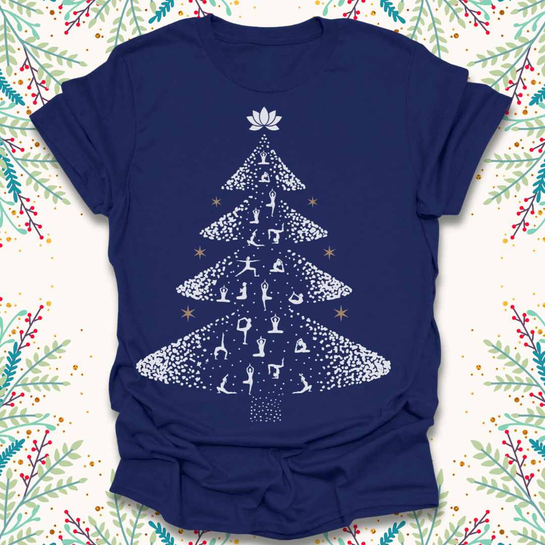 Snowy Christmas Tree T-Shirt