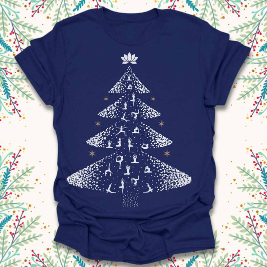 Snowy Christmas Tree T-Shirt