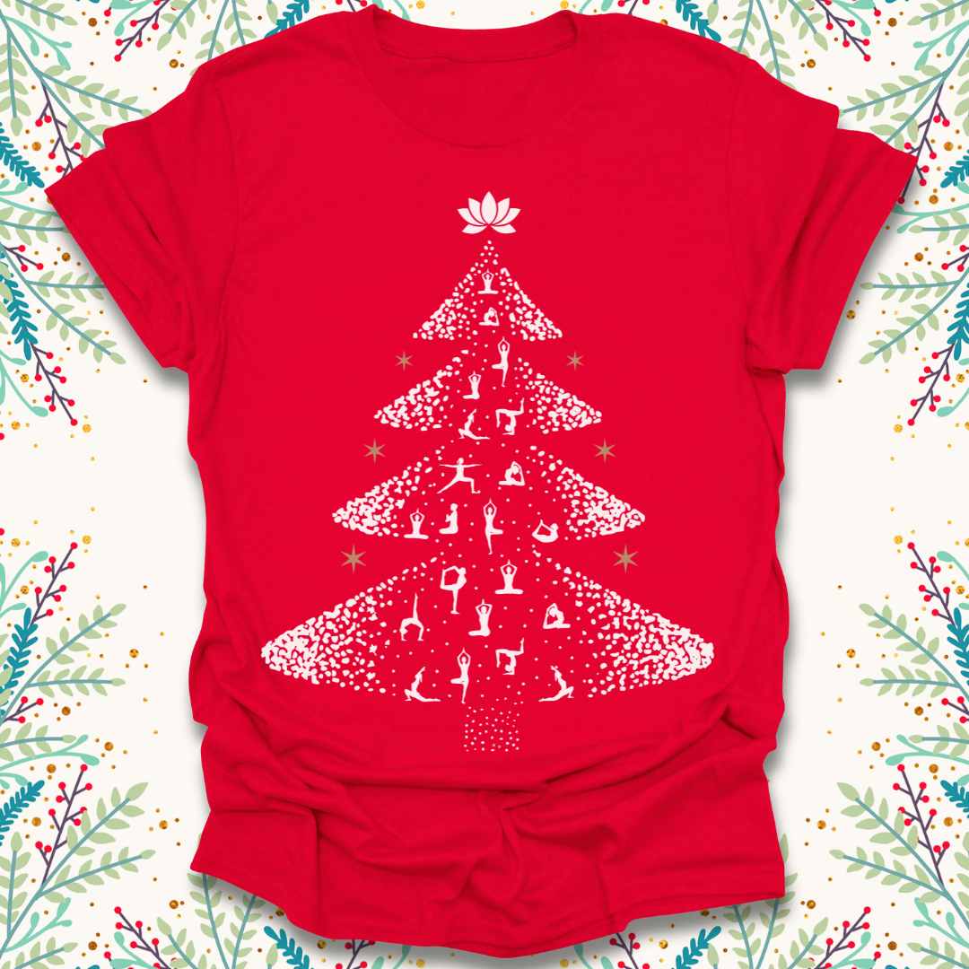 Snowy Christmas Tree T-Shirt