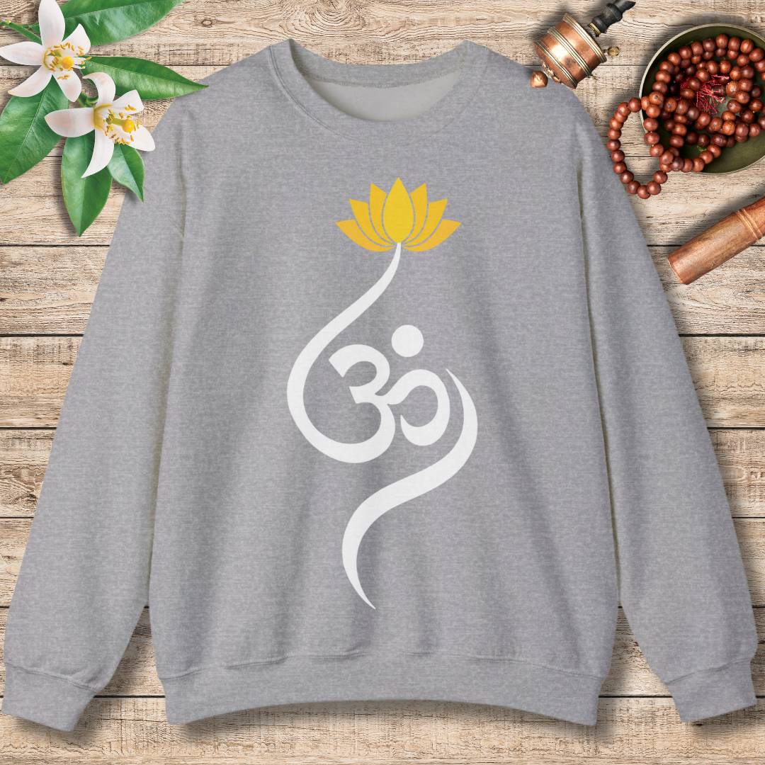 Lotus Om Symbol Sweatshirt