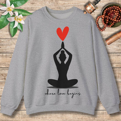 Where Love Begins Sweatshirt