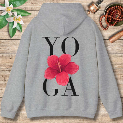 Yoga in Bloom (Back Only) Hoodie