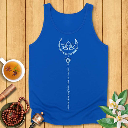 Stillness Flows Unisex Jersey Tank