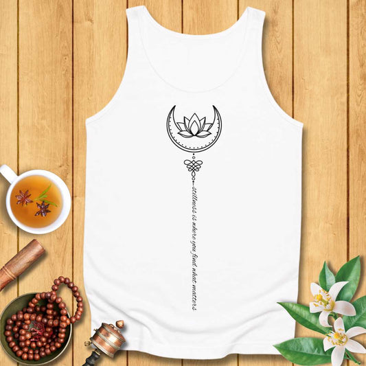 Stillness Flows Unisex Jersey Tank
