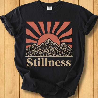 Stillness Rising Unisex Garment-Dyed T-Shirt