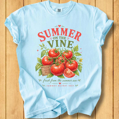 Summer On The Vine Unisex Dyed T-Shirt