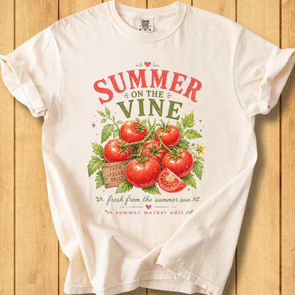 Summer On The Vine Unisex Dyed T-Shirt