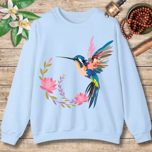 The Humming Bird Lotus Sweatshirt
