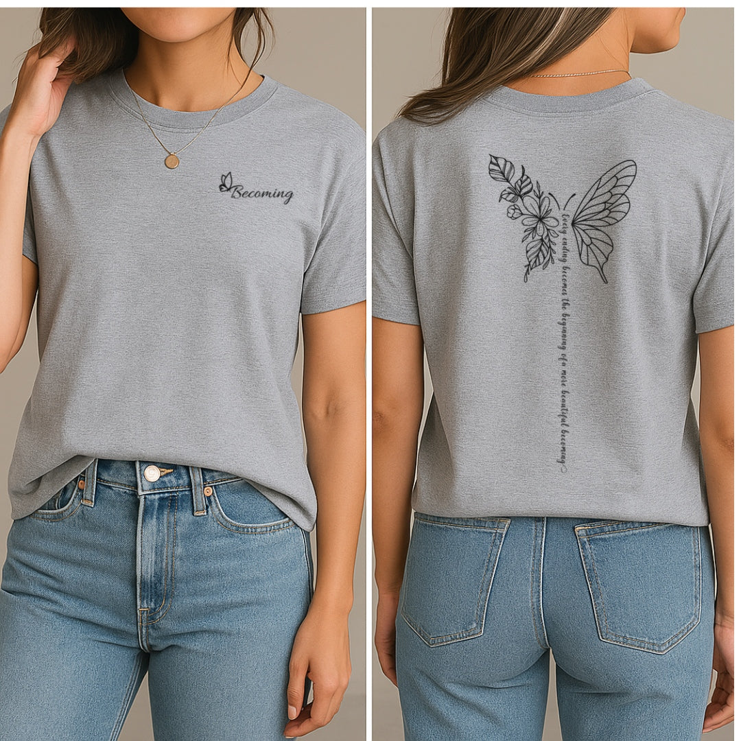 The Art of Becoming T-Shirt (Front + Back)