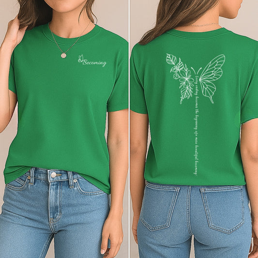 The Art of Becoming T-Shirt (Front + Back)