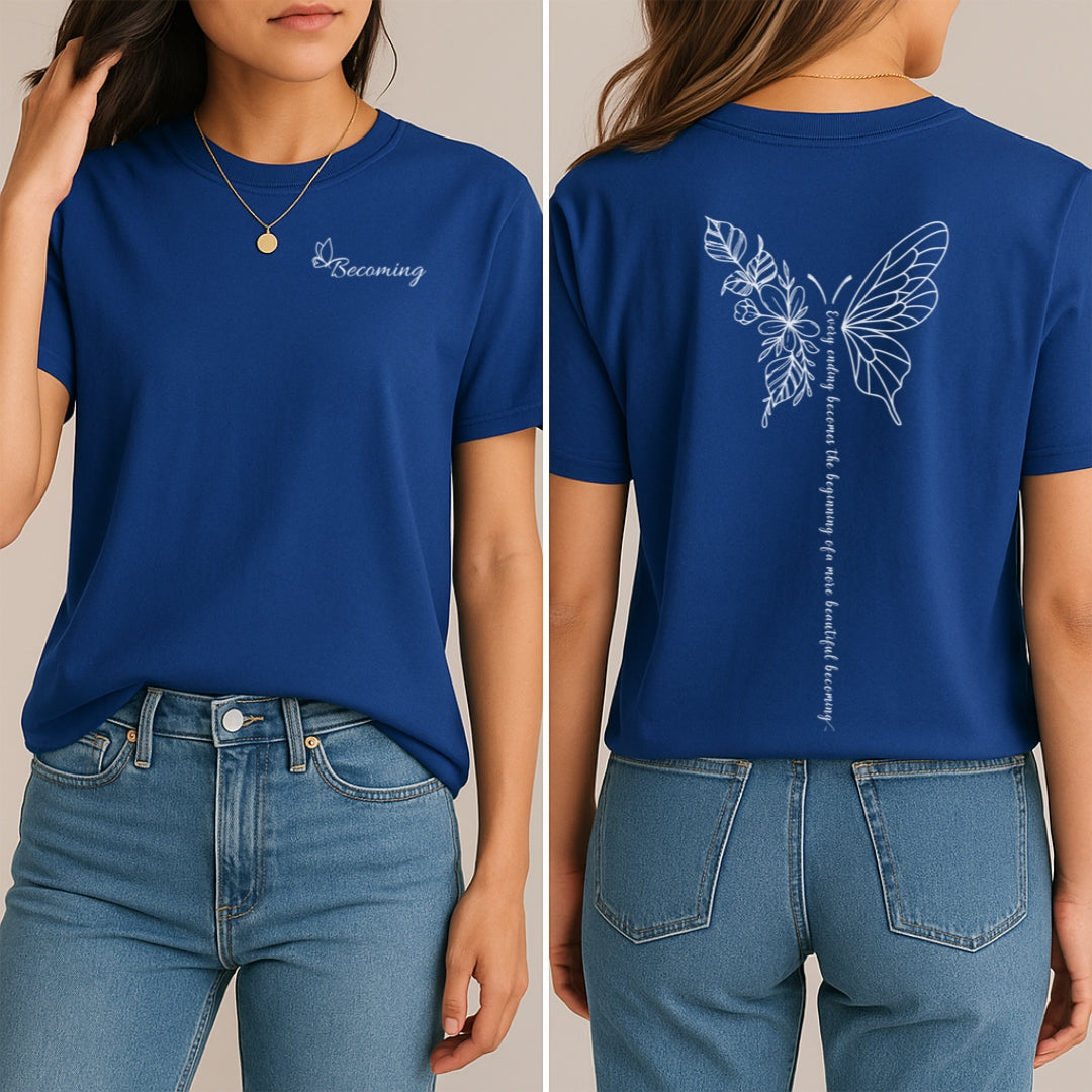 The Art of Becoming T-Shirt (Front + Back)