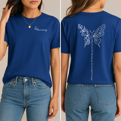 The Art of Becoming T-Shirt (Front + Back)