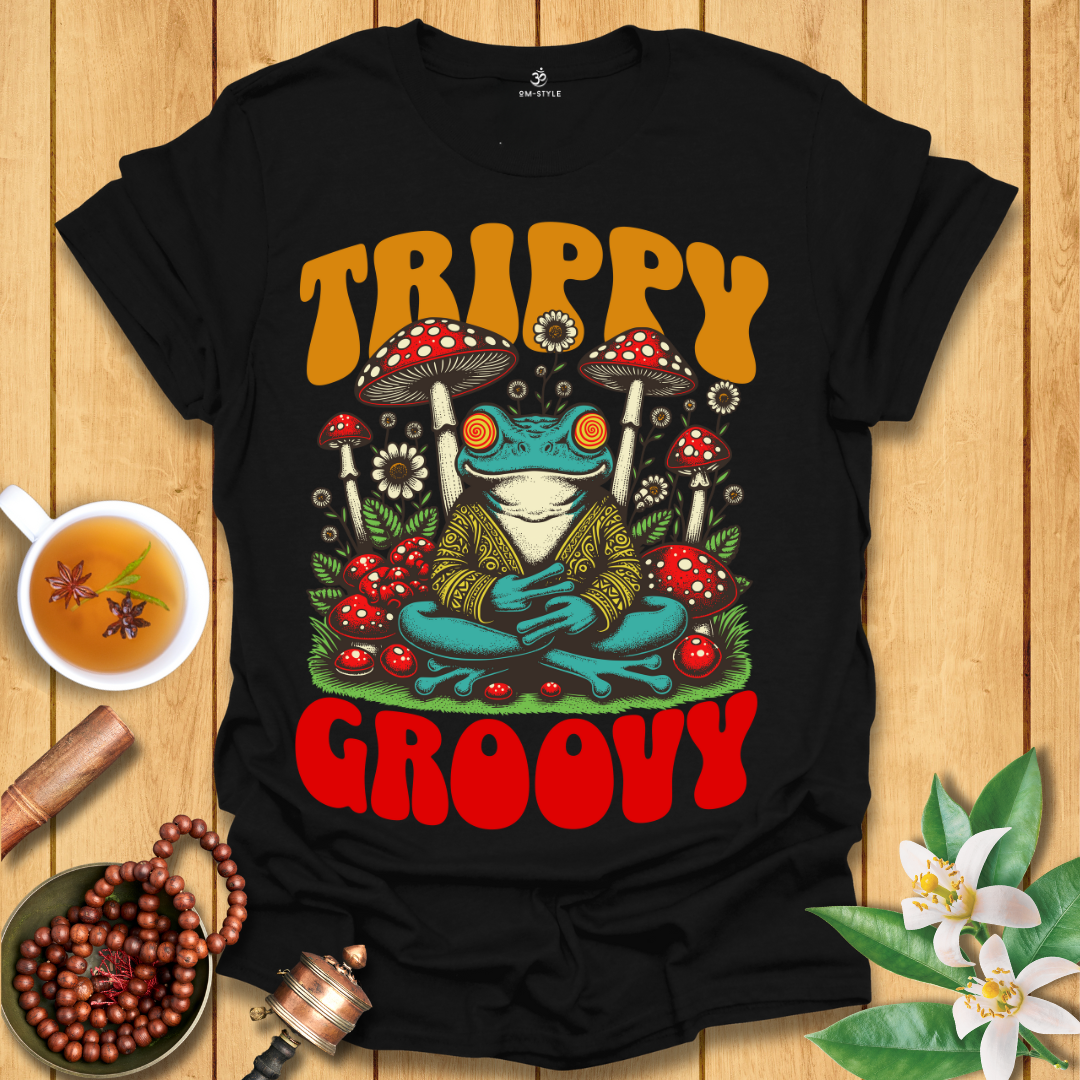 Trippy Groovy Frog T-Shirt