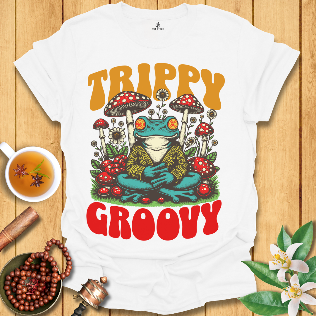 Trippy Groovy Frog T-Shirt