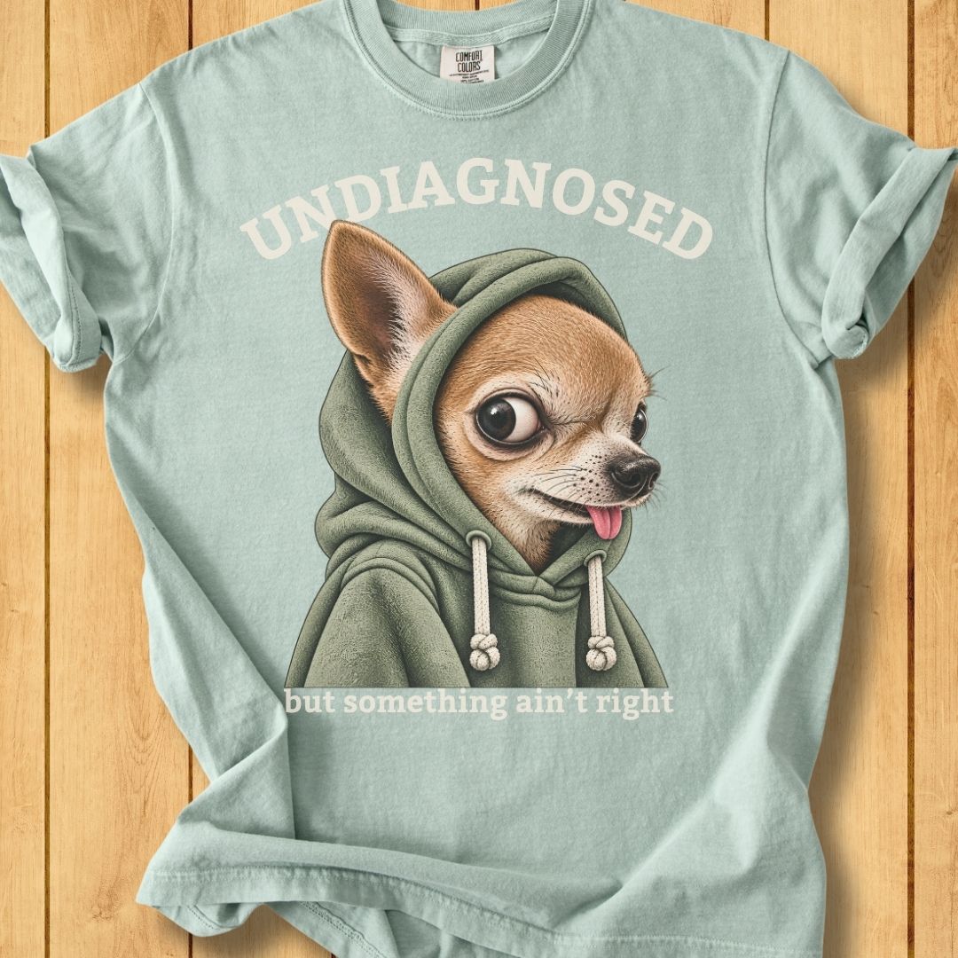 Undiagnosed Unisex Dyed T-Shirt