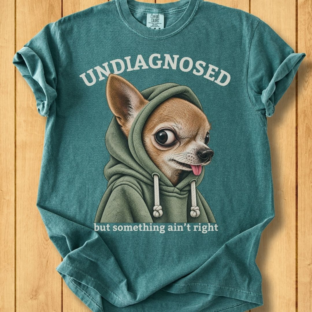 Undiagnosed Unisex Dyed T-Shirt