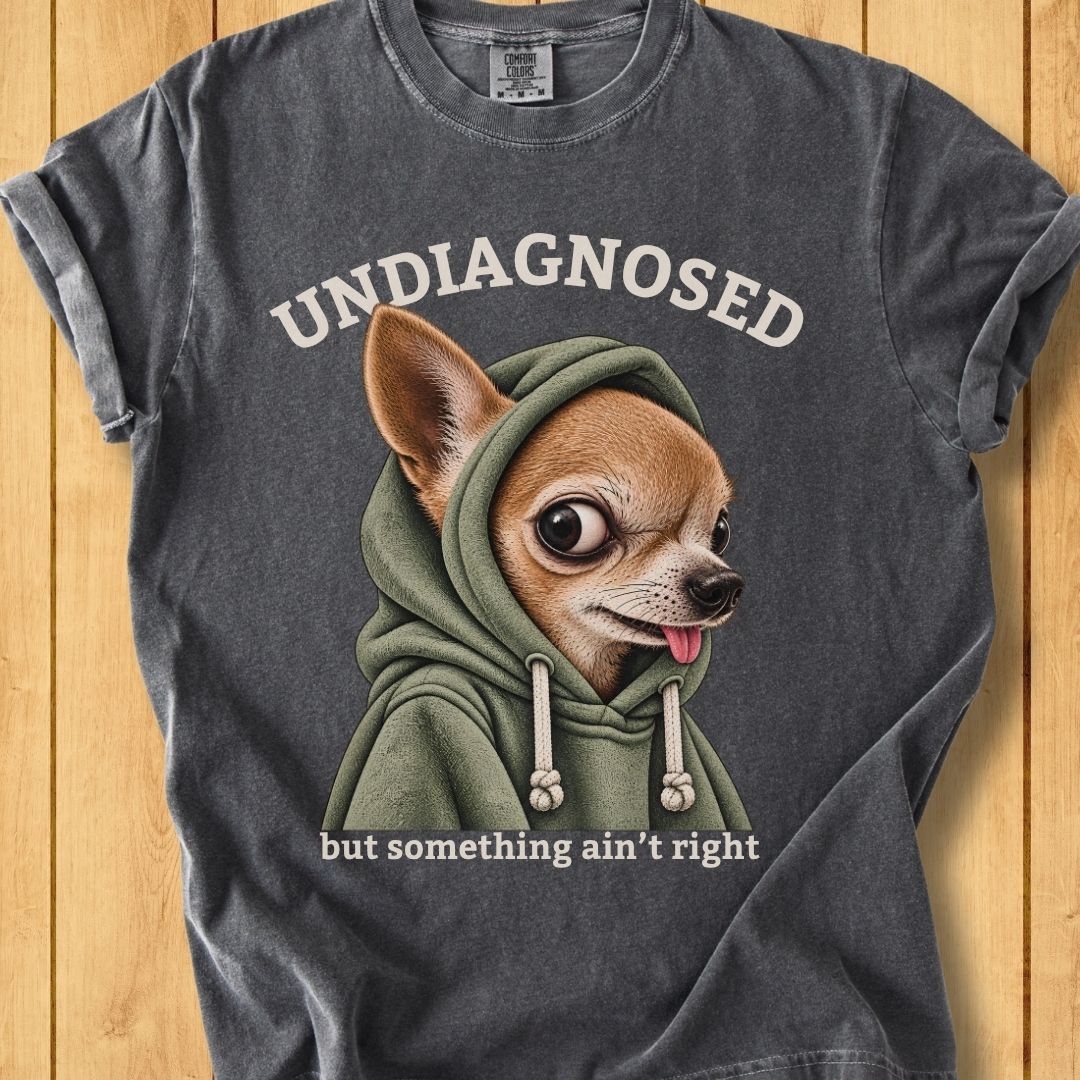 Undiagnosed Unisex Dyed T-Shirt