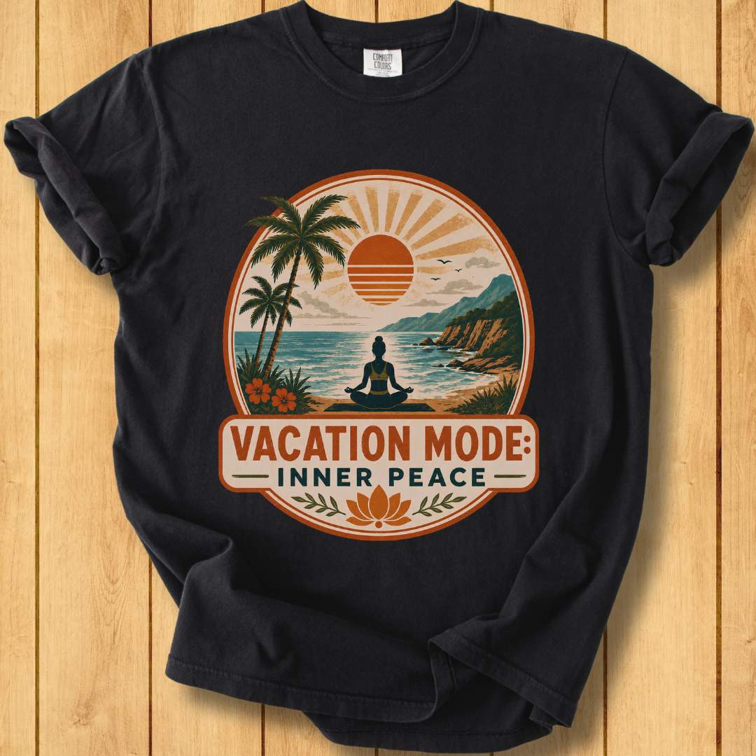 Vacation Mode Unisex - Dyed T-Shirt