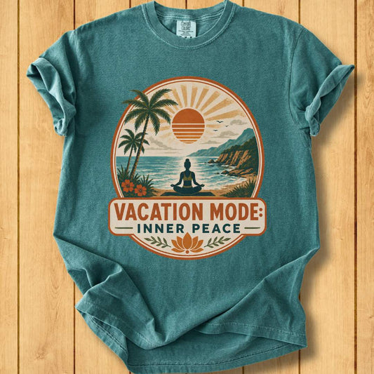 Vacation Mode Unisex - Dyed T-Shirt