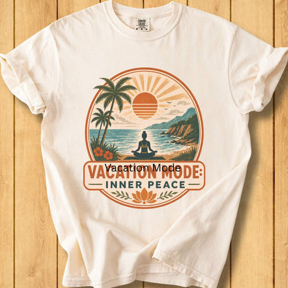Vacation Mode Unisex - Dyed T-Shirt