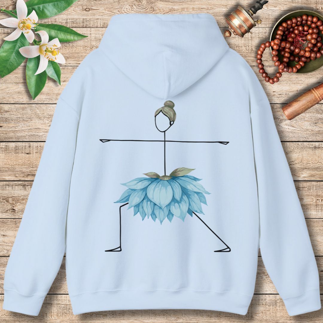 Warrior Pose (Back Only) Hoodie