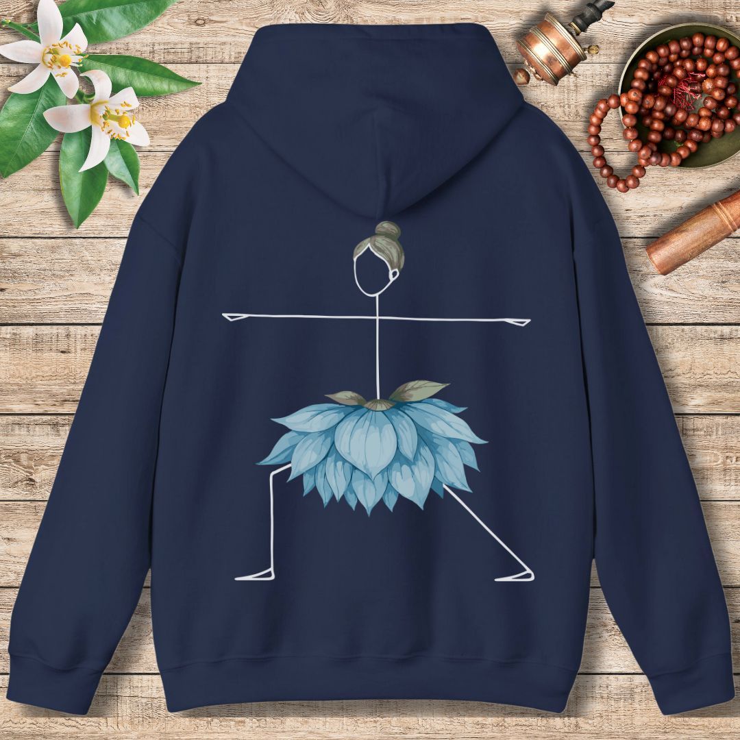 Warrior Pose (Back Only) Hoodie