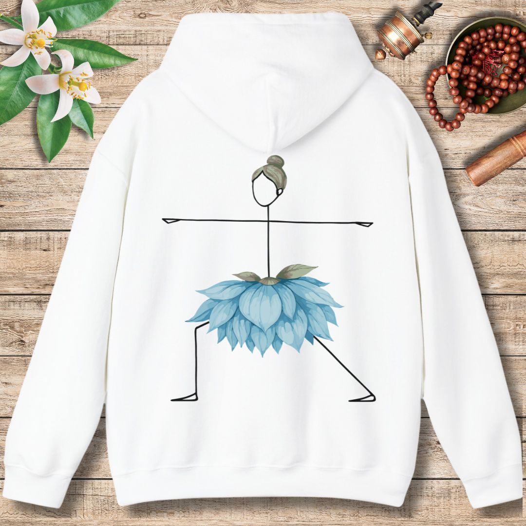 Warrior Pose (Back Only) Hoodie