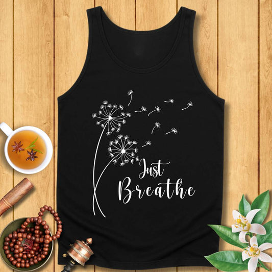 Calming Just Breathe Unisex Jersey Tank