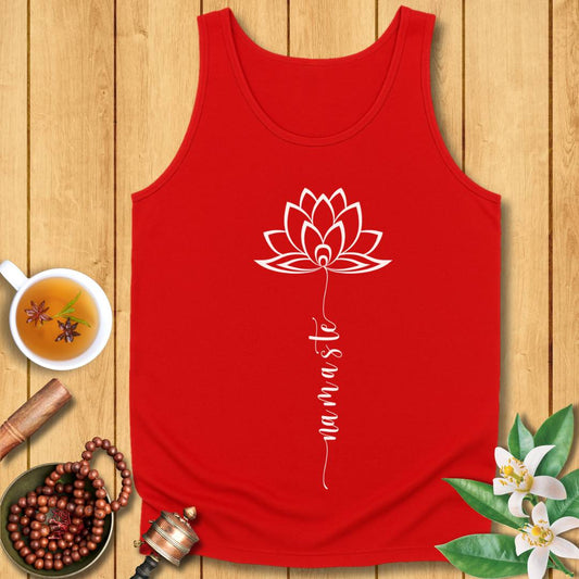 Serenity Namaste Lotus Unisex Jersey Tank