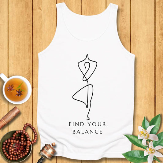 Find Your Balance Unisex Jersey Tank