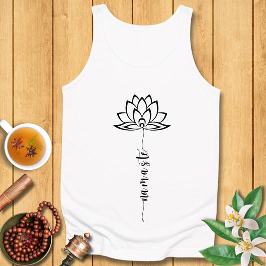 Serenity Namaste Lotus Unisex Jersey Tank