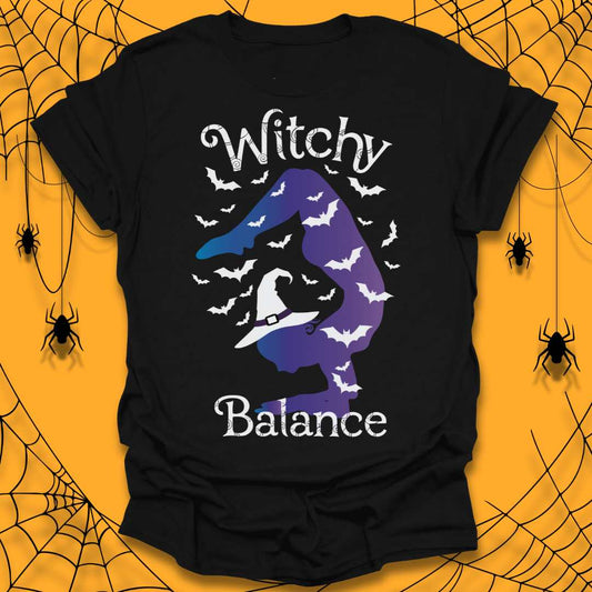 Witchy Balance Halloween T-Shirt