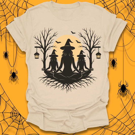 Witchy Meditation Halloween T-Shirt