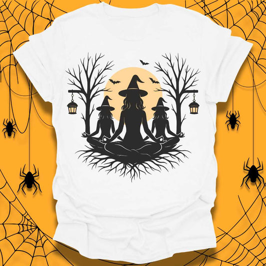 Witchy Meditation Halloween T-Shirt