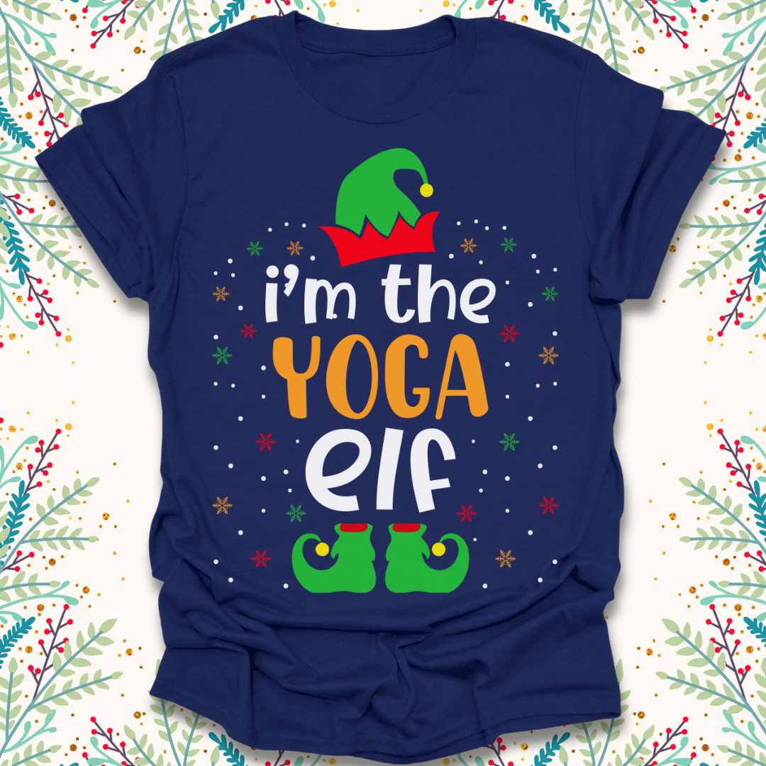 Yoga Christmas Elf T-Shirt