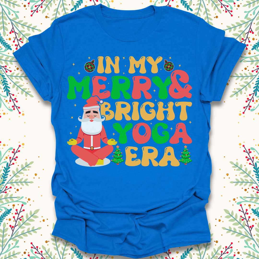 Yoga Era Christmas T-Shirt