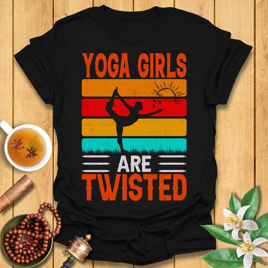 Yoga Girls Are Twisted T-Shirt