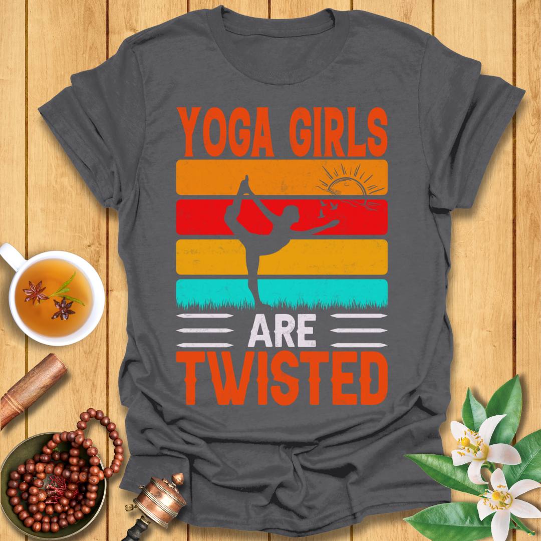 Yoga Girls Are Twisted T-Shirt