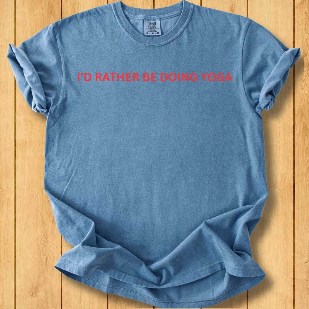 Yoga Mood Unisex Dyed T-Shirt