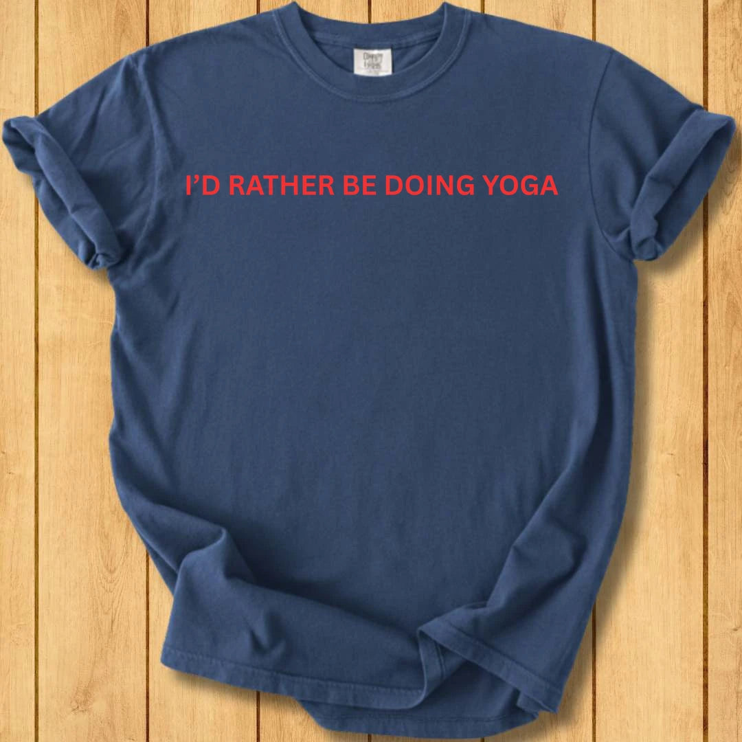 Yoga Mood Unisex Dyed T-Shirt
