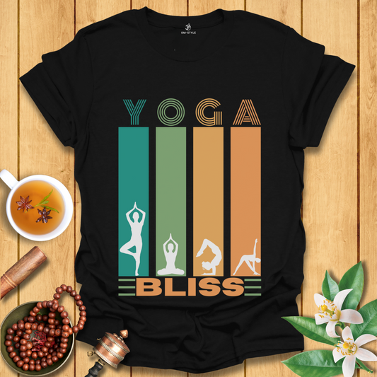 Retro Yoga Bliss T-Shirt