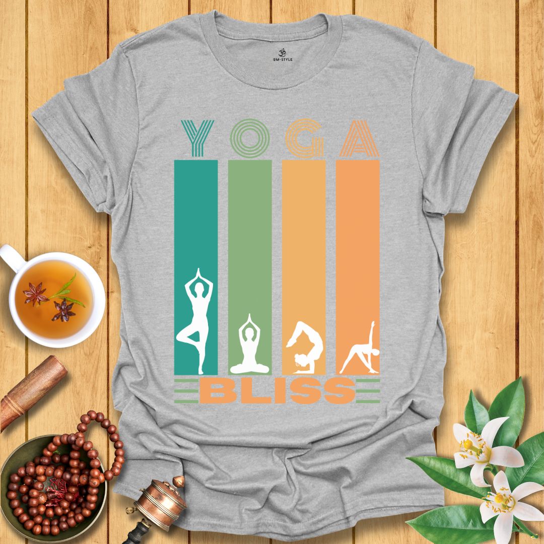 Retro Yoga Bliss T-Shirt