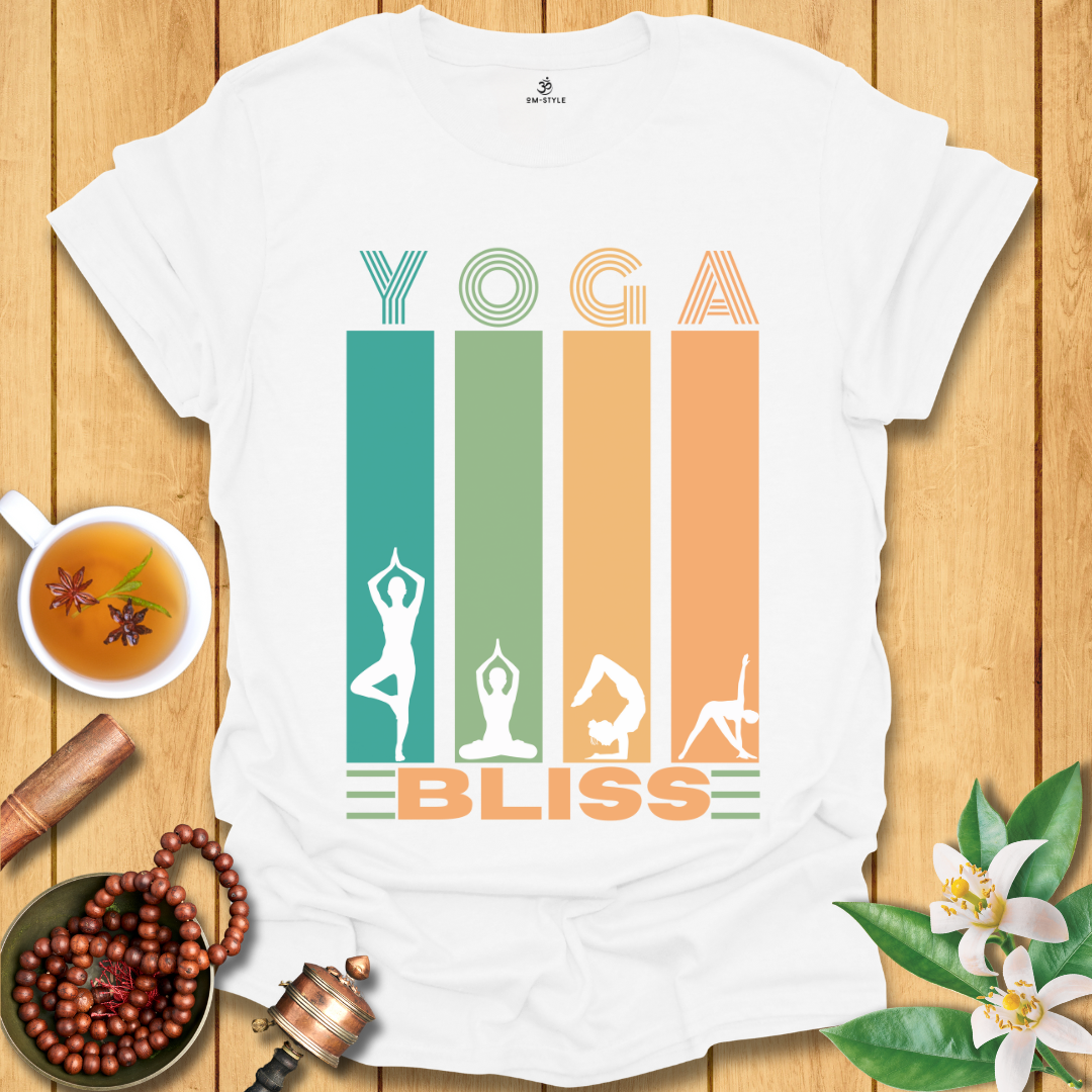 Retro Yoga Bliss T-Shirt