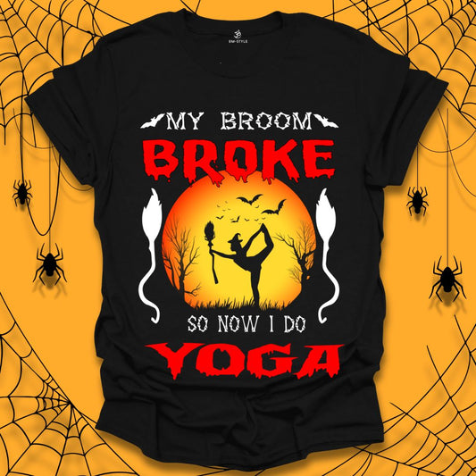 Yoga My Ride Halloween T-Shirt