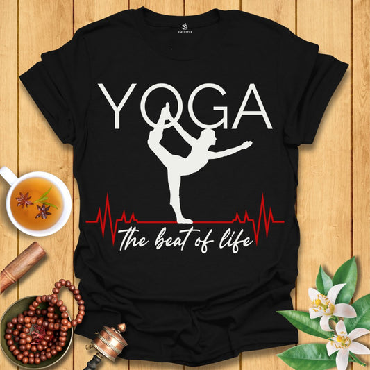 Yoga The Beat of Life T-Shirt