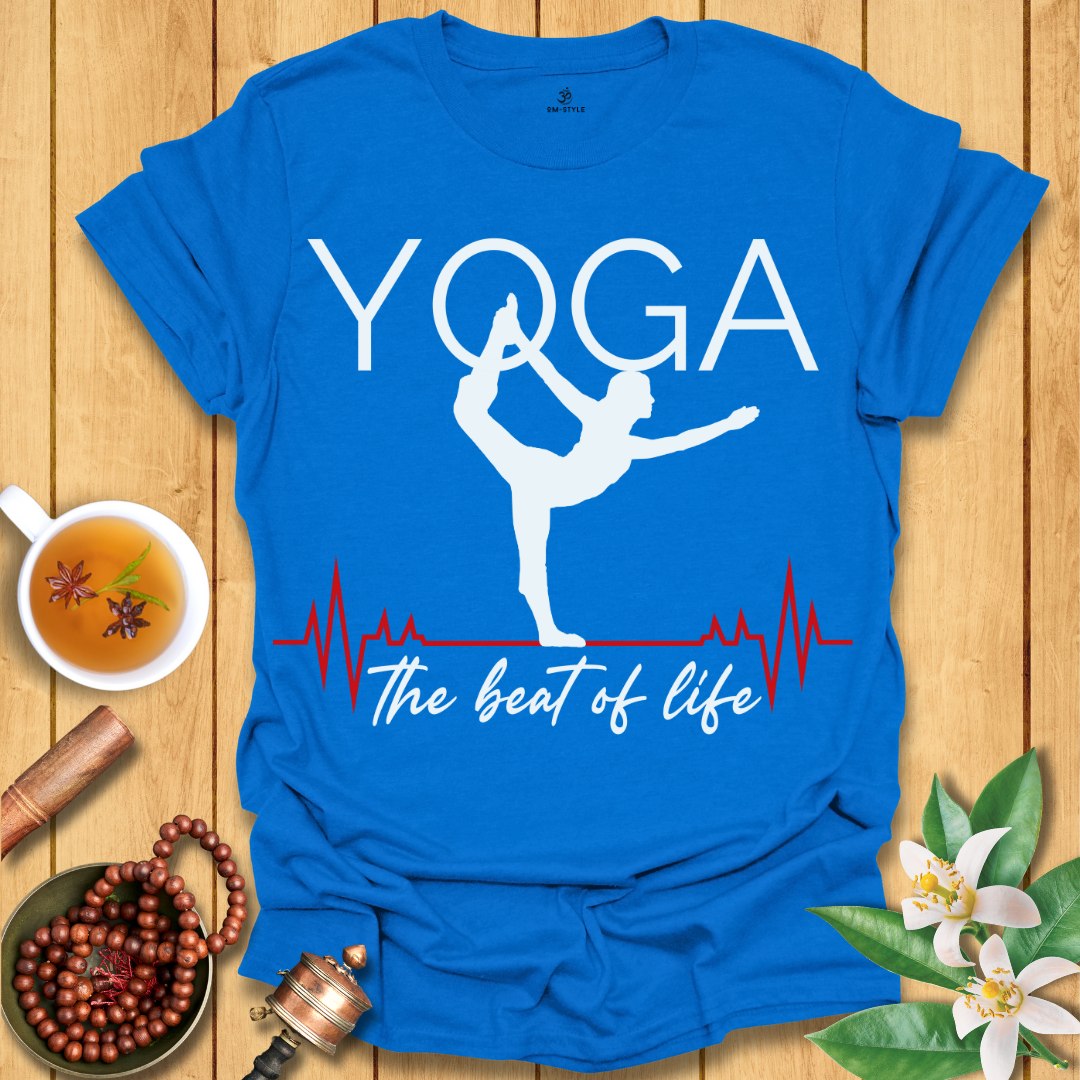 Yoga The Beat of Life T-Shirt