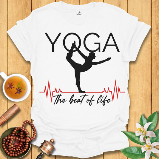 Yoga The Beat of Life T-Shirt