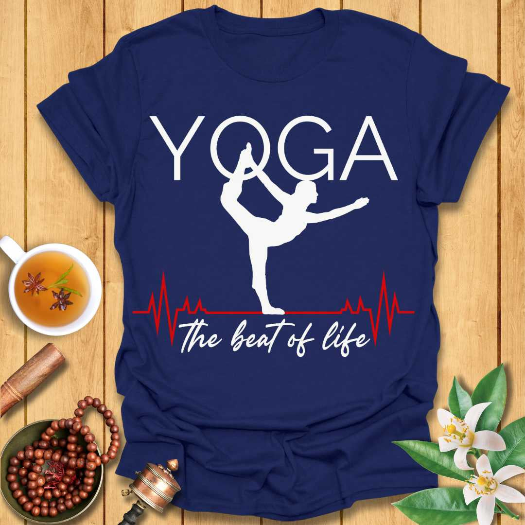 Yoga The Beat of Life T-Shirt