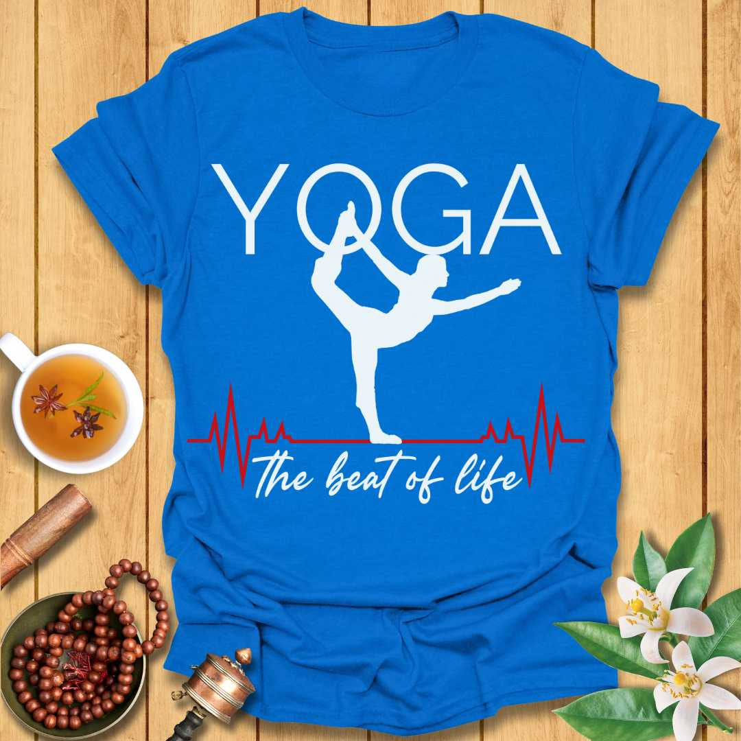 Yoga The Beat of Life T-Shirt