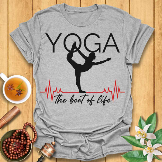 Yoga The Beat of Life T-Shirt